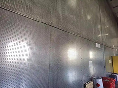 防爆墙是如何通过纤维水泥与镀锌钢板实现高效抗冲击构造的？